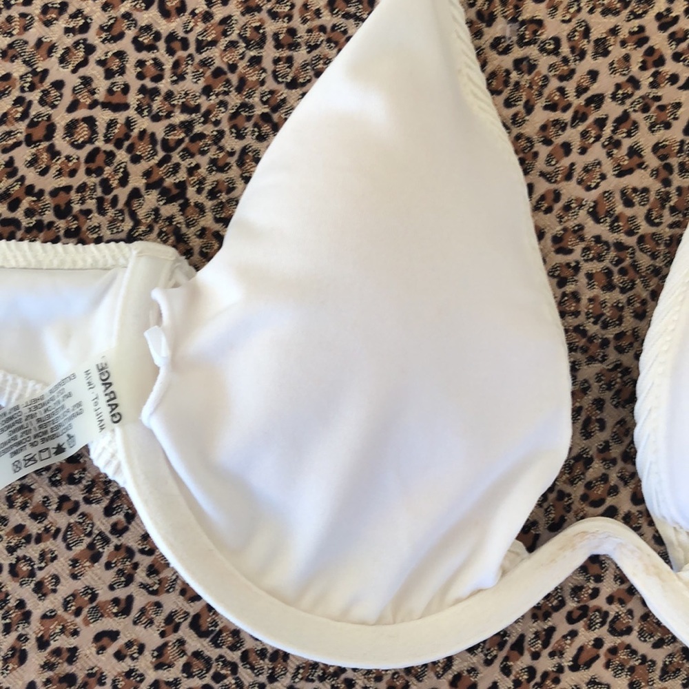 Garage Maillot Swim underwire creamy white bikini bra top - Picture 7 of 16
